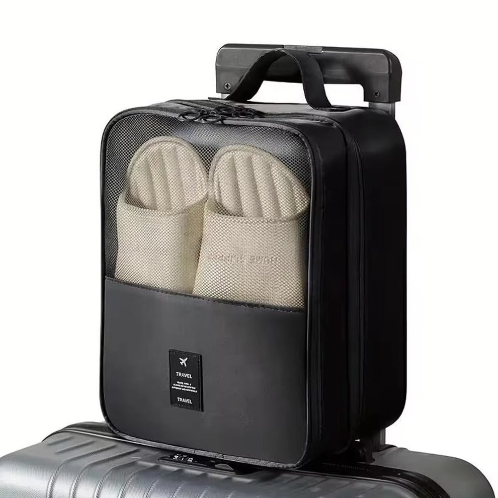 Travel Shoe Storage Bag ( Black )